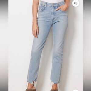 Agolde Merrel Jean Mid Rise Straight